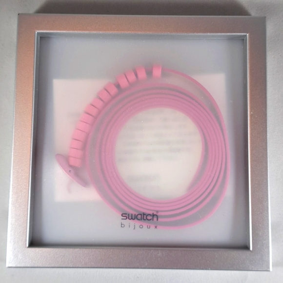 Swatch Bijoux “Color Codes” Unisex Leather Wrap Bracelet JBP019-U - Picture 5 of 8